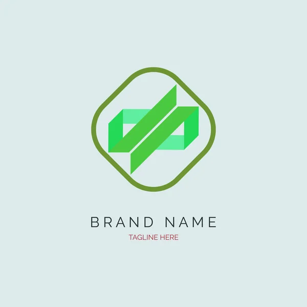 Litera Logo Projektuje Wektor Dla Marki Lub Firmy Innych — Wektor stockowy
