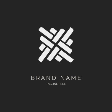 modern süs logosu tasarım şablon vektörü marka veya şirket ve diğer