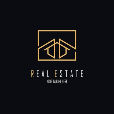 Marka ya da şirket için emlak logosu tasarımı
