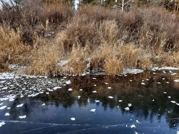 Ice Lake Winter — Stock Photo, Image