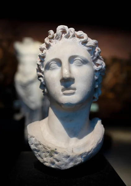 Alexander Great Portrait Istanbul Archaeology Museum — Stock Photo, Image