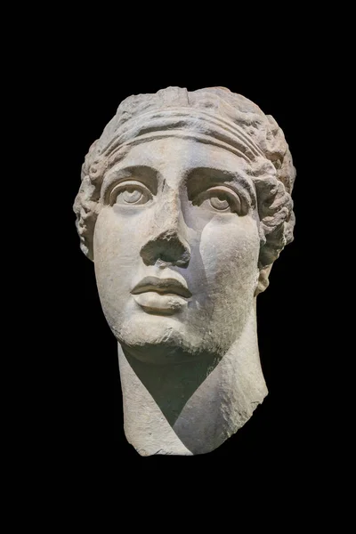 Marble Head Famous Greek Poet Sappho 2Nd Century Hellenistic Period — Stock Photo, Image