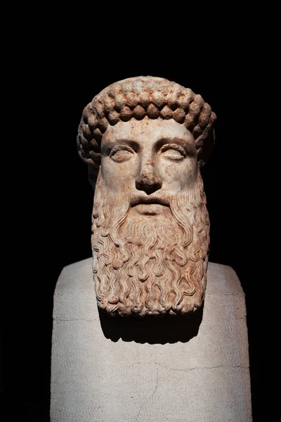 Busta Řeckého Boha Hermese Istanbulském Archeologickém Muzeu — Stock fotografie