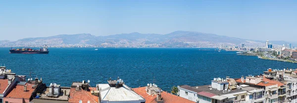 Blick Auf Die Stadt Izmir Vom Bezirk Konak Aus Izmir — Stockfoto