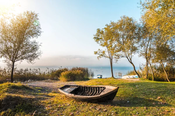 土耳其萨潘卡湖景壮观 萨潘卡湖是土耳其的一个淡水湖 秋天季节 — 图库照片