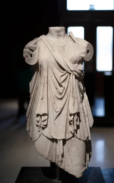 Statue Dancing Woman Pergamon Ancient City Mid 2Nd Century Istanbul — Stock Photo, Image