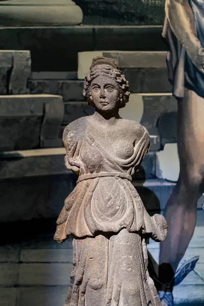 Statue Nike Iie Siècle Notre Ère Musée Archéologie Istanbul Turquie — Photo