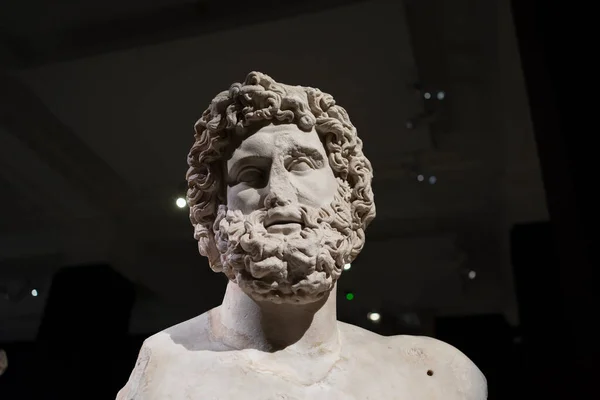 Statue Ephesus Demos Ephesus Ancient City 2Nd Century Roman Civilisation — Stock Photo, Image