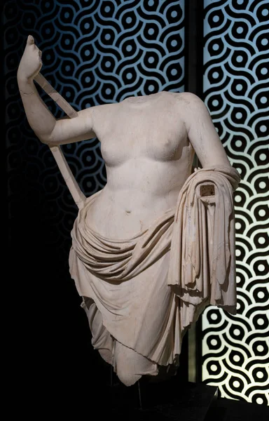 Yunan Tanrıçası Afrodit Heykeli Miletus Antik Şehrinden Yüzyıldan Stanbul Arkeoloji — Stok fotoğraf