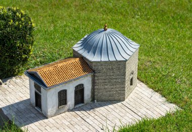 Ertuğrul Gazi Mezarı İstanbul 'un Miniatürk Parkı' nda.