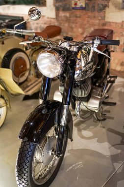 Rahmi Koç Müzesi, İstanbul 'da Retro Yamaha Motosikleti