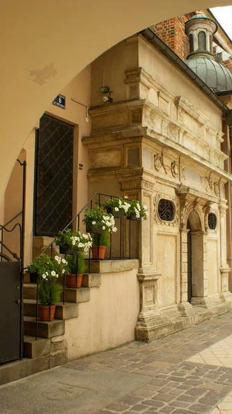 Schöne Straße Der Altstadt Zentrum Des Mediterranen Italien — Stockfoto