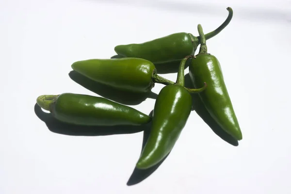 Green Chilly Stock Images Spicy Chilly — Stockfoto
