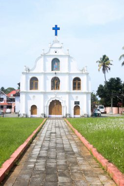 Portuguese colonial Church of Our Lady of Hope, on Vypeen Island, Kochi, Kerala, India