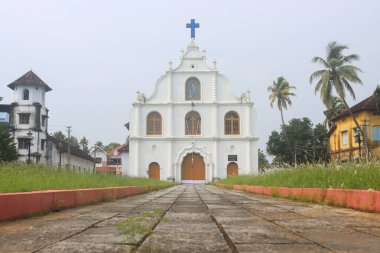 Portuguese colonial Church of Our Lady of Hope, on Vypeen Island, Kochi, Kerala, India