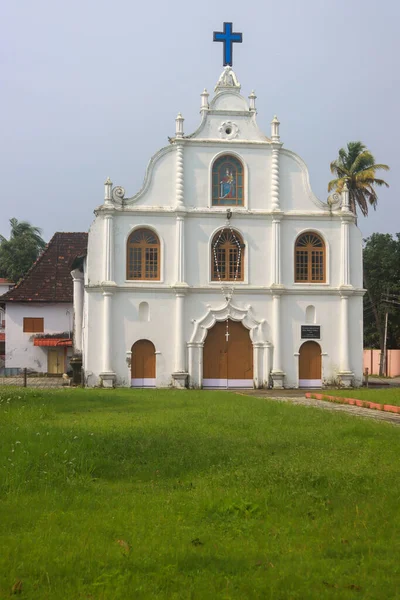 Portuguese Colonial Church Our Lady Hope Vypeen Island Kochi Kerala — Foto Stock