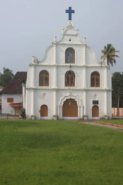 Portuguese Colonial Church Our Lady Hope Vypeen Island Kochi Kerala — Stock Photo, Image