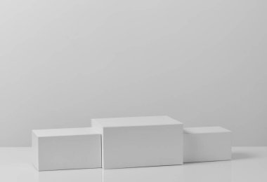 Gri kürsü şablonu