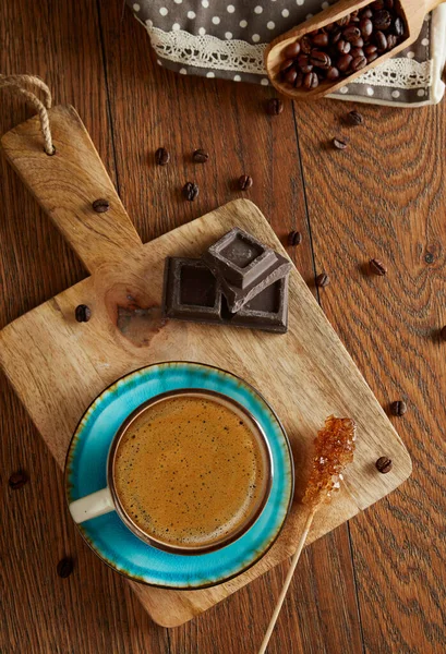 Coffee Chocolate Brown Sugar — Stock Photo, Image