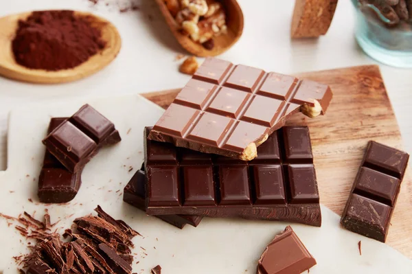 Homemade Chocolate Kitchen Counter — Fotografia de Stock