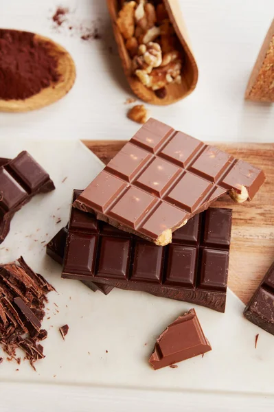 Homemade Chocolate Kitchen Counter — Stock Photo, Image