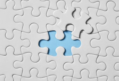 Yukarıdan bulmaca arkaplanı