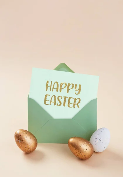 Huevos Pascua Sobre — Foto de Stock