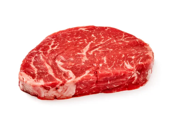 Rib Eye Steak White Background — Stock Photo, Image