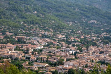 Barselona şehrinin manzarası
