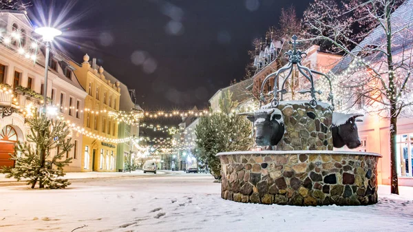 Spremberg ve Winter Beim Bullwinkel 
