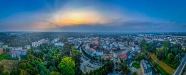 Spremberg von Oben Wolken himmel
