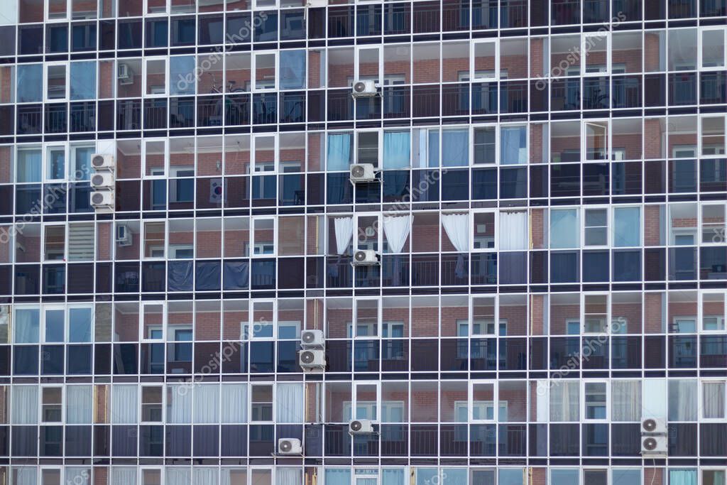 Residential complex. Business class apartments with a bright and