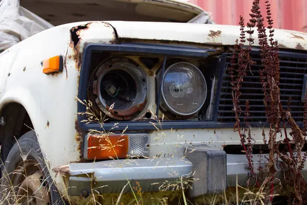 Velho Carro Soviético Marca Vaz — Fotografia de Stock