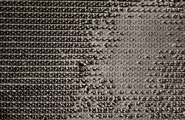 Kahverengi ve beyaz arka plan, ön ve arka taraf bulanık