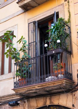 Avrupa 'da Retro balkon 