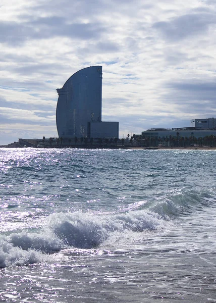 Barcelona'da Barceloneta beach