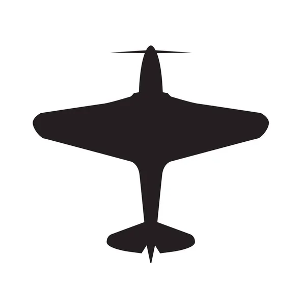 Значок Векторного Дизайна Старинных Самолетов — стоковый вектор