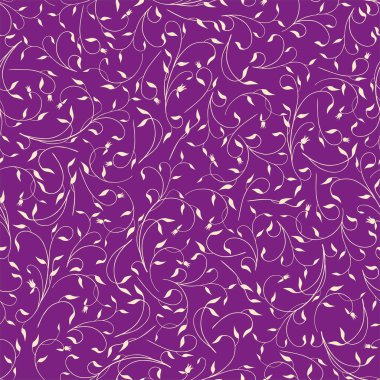 Siluetlerin kusursuz arkaplanı hassas, esnek bitkiler.