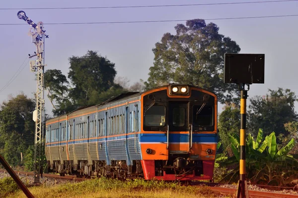 Diesel Railcar Railway Thailand — Stock Photo, Image