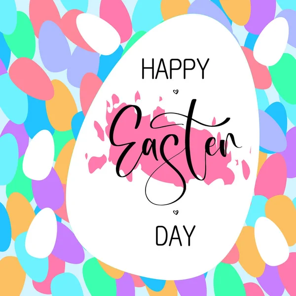 Conjunto Cartões Universais Vector Graphics Easter Adequado Para Cartões Postais — Vetor de Stock