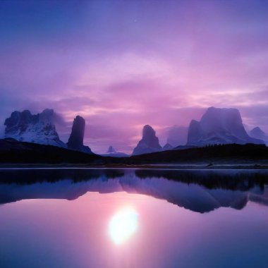 Sihirli peyzajlar, 3 boyutlu canlandırma tekniğiyle yapılır.