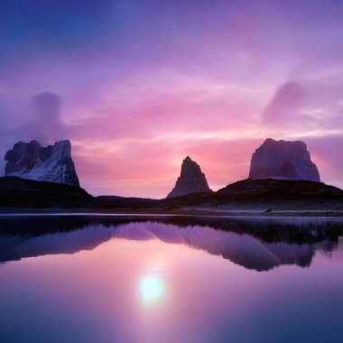 Sihirli peyzajlar, 3 boyutlu canlandırma tekniğiyle yapılır.