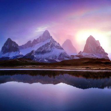 Sihirli peyzajlar, 3 boyutlu canlandırma tekniğiyle yapılır.