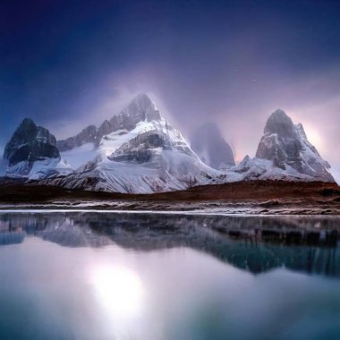 Sihirli peyzajlar, 3 boyutlu canlandırma tekniğiyle yapılır.