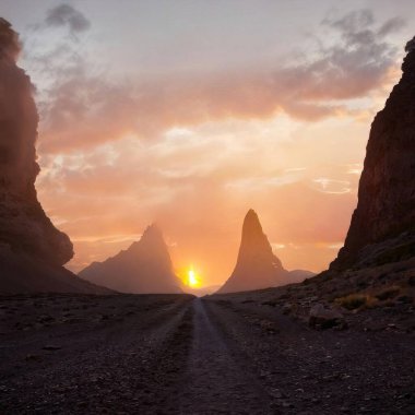 Sihirli peyzajlar, 3 boyutlu canlandırma tekniğiyle yapılır.