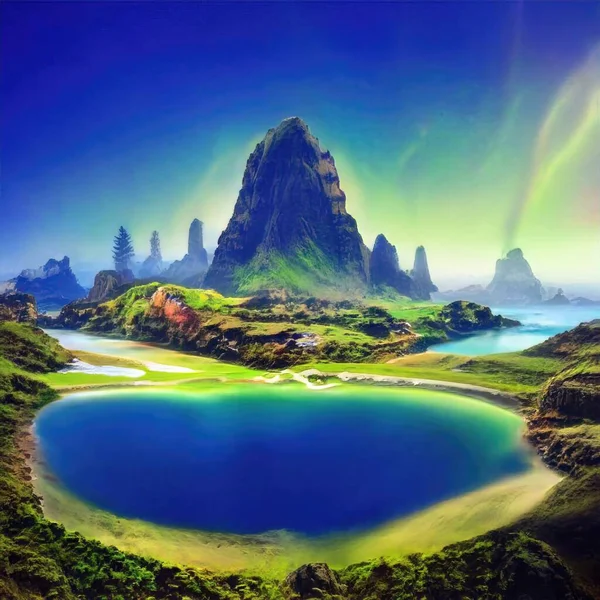 Sihirli peyzajlar, 3 boyutlu canlandırma tekniğiyle yapılır.