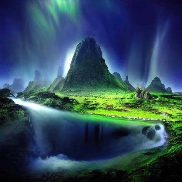 Sihirli peyzajlar, 3 boyutlu canlandırma tekniğiyle yapılır.