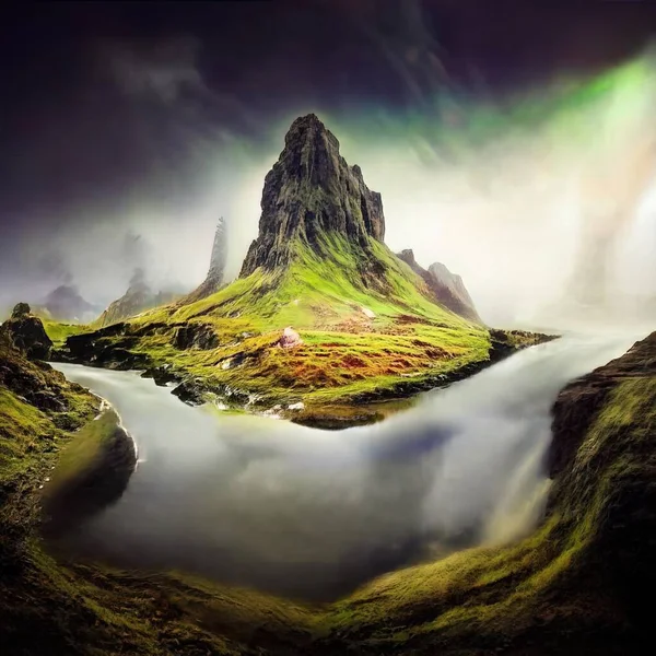 Sihirli peyzajlar, 3 boyutlu canlandırma tekniğiyle yapılır.