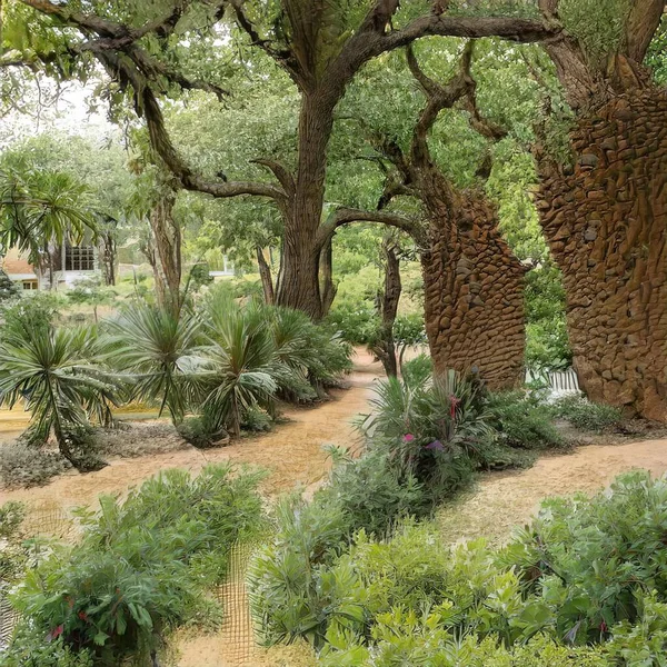 Sihirli peyzajlar, 3 boyutlu canlandırma tekniğiyle yapılır.