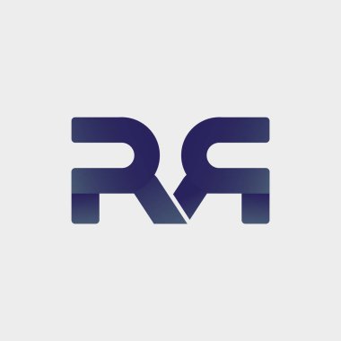 Baş harfi R, M, R, basit, temiz ve minimalist bir logo. bu logo veya simge herhangi bir iş için uygundur. Özellikle moda markası